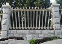 Granite Stone Gate Pillar for Front Gate