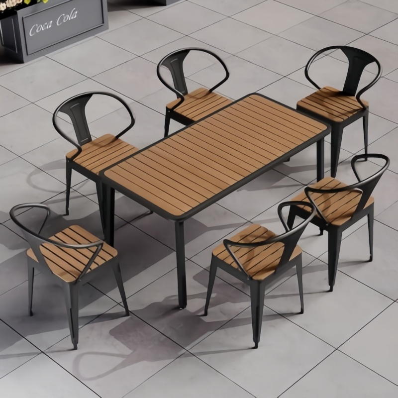 Modern Outdoor Garden Furniture Dinning Table an Chair