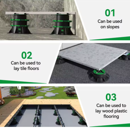 Adjustable Self-Leveling Pedestals