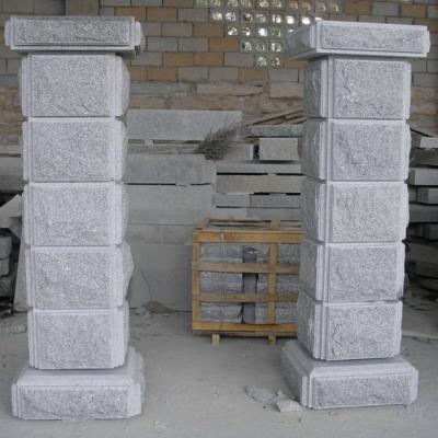 Granite Stone Gate Pillar for Front Gate