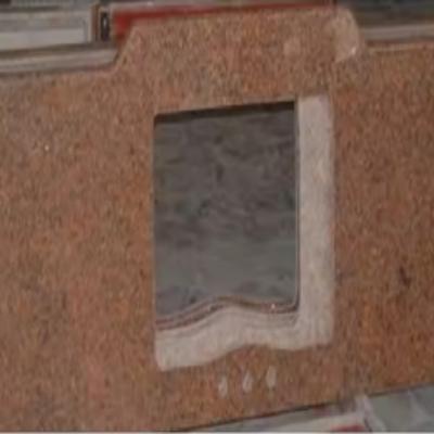 Maple Red Granite Bathroom Countertops