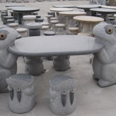 Garden Stone Granite Tables and Chairs