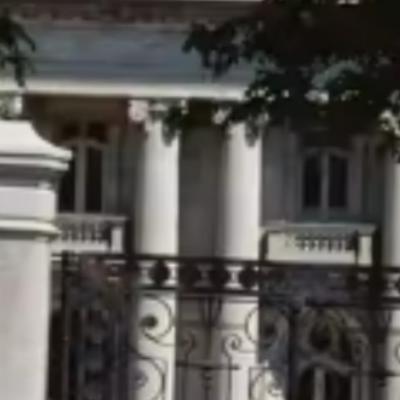 Granite Stone Gate Pillar for Front Gate