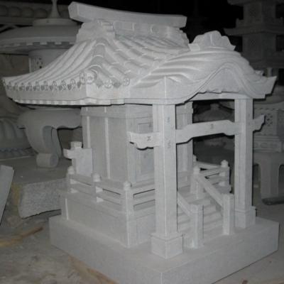 Cemetery Pre-assembled Granite Mausoleum