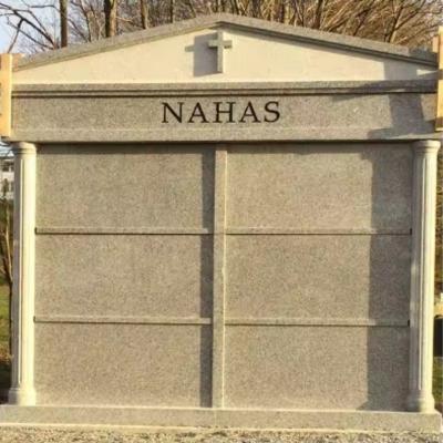 Cemetery Pre-assembled Granite Mausoleum
