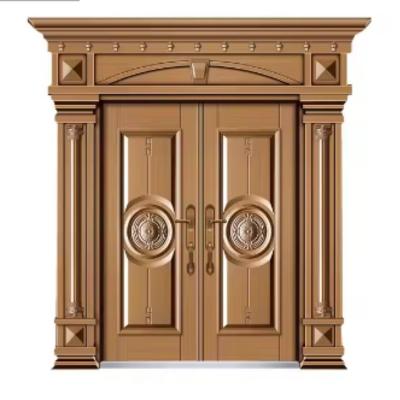 Modern Metal Security Steel Door