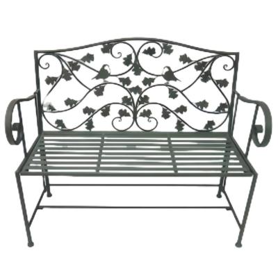 Two Seat Folding Courtyard Bench