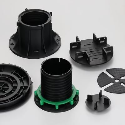 Adjustable Pedestal Support for Outdoor Pavers Height Adjustable Plastic Pedestal Outdoor Flooring Accessories