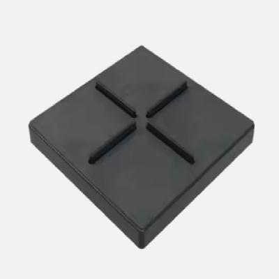 plastic Flooring Fixed Height Rubber Paver Pedestal