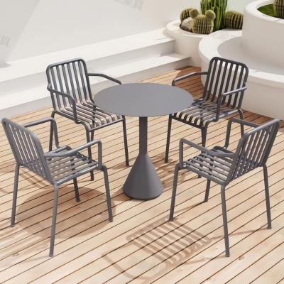 Modern Outdoor Dining Table and Chair