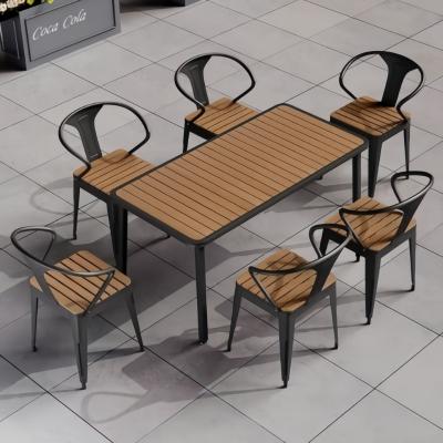 Modern Outdoor Dining Table and Chair