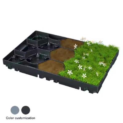 Modular Rooftop Green Roof System Self-Watering Vertical Garden Planters Home