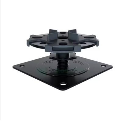 Stainless Steel Material for Outdoor Decking Black Floor Pedestal