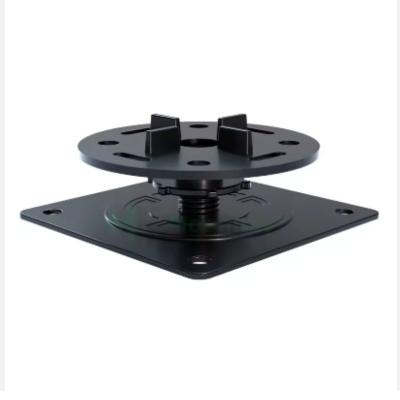 Stainless Steel Material for Outdoor Decking Black Floor Pedestal