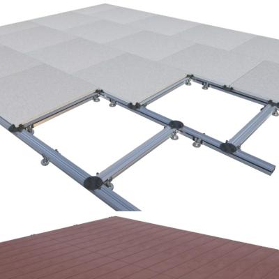 Non-combustible Adjustable Pedestal 10-55mm Stainless Metal